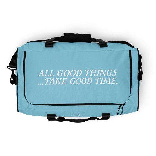 Anchor & Crew Cloud Thoughts Pattern Weekender Duffle Bag