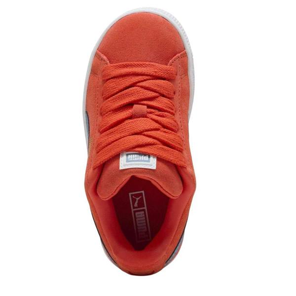 Puma Childrens/Kids XL Leather Low Cut Trainers - Red/Blue - 