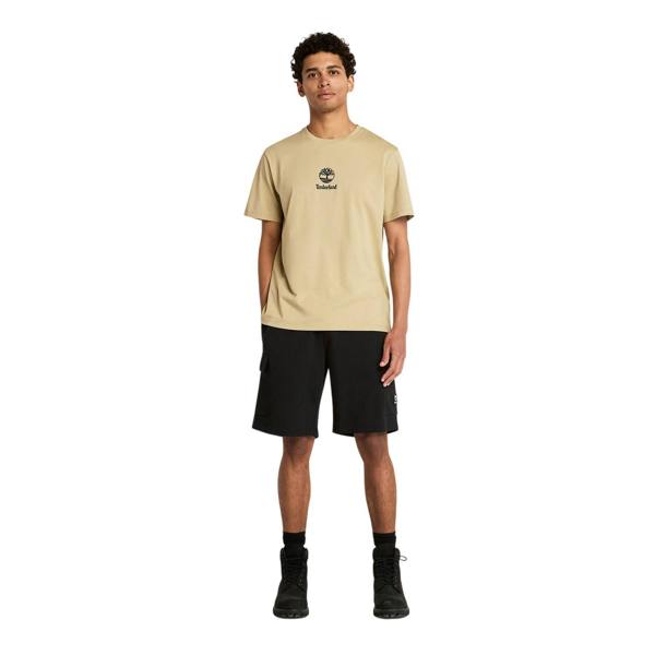 Timberland Mens Woven Cargo Shorts - Black - 