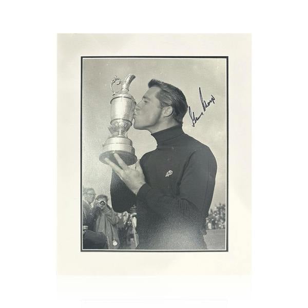 Gary Player Signed 16x12 Image Deluxe Mount