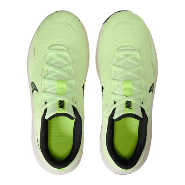 Nike Mens Legend Essential 3 Swoosh Lace Up Trainers - Fluorescent Yellow - 