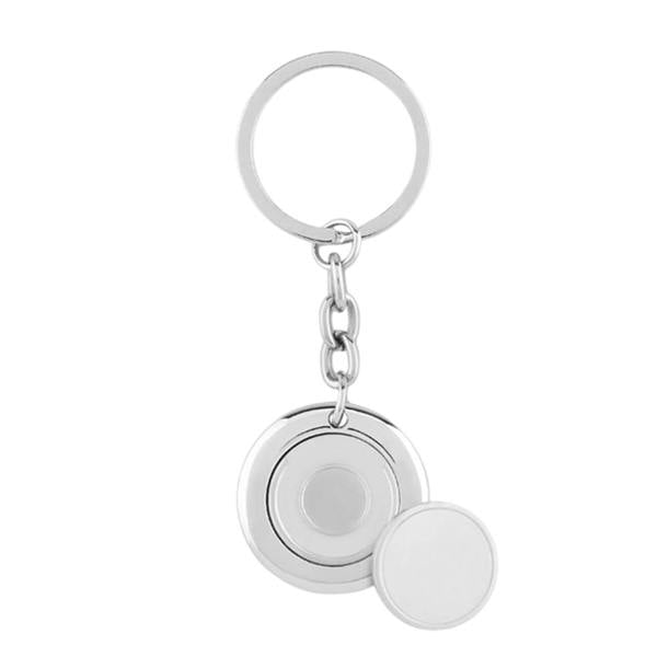 MidOcean Flat Ring Keyring - Shiny Silver - 