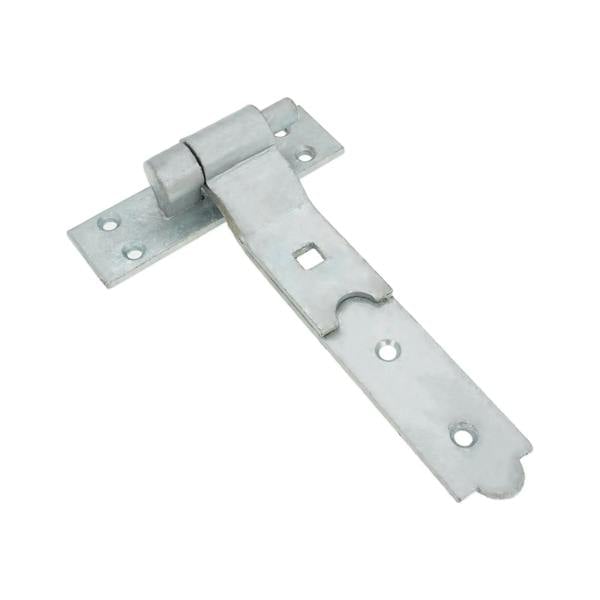Hook and Band Hinge - Cranked -  Galvanised