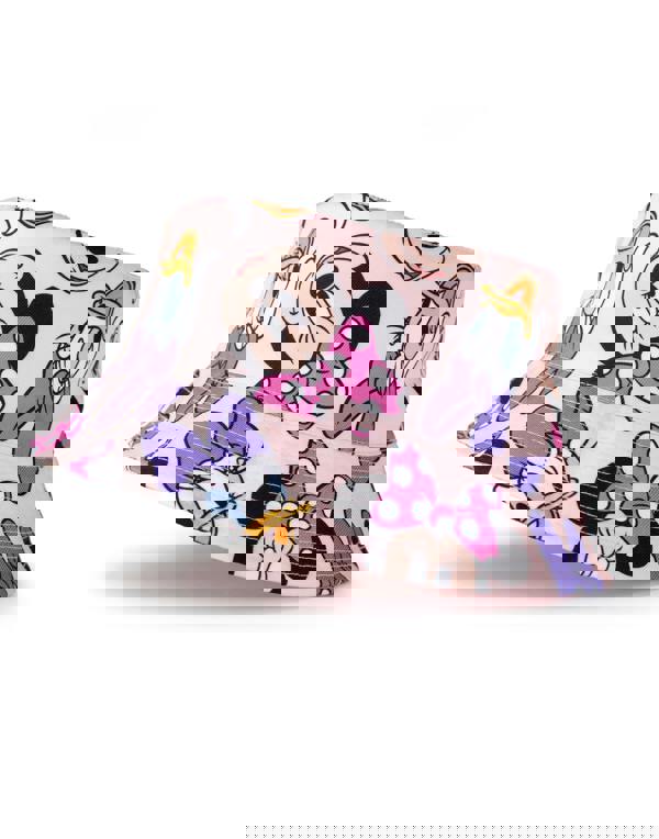 Disney Girls Pink Minnie Mouse Bucket Hat & Cap Set (One Size)