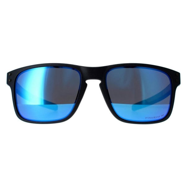 Oakley Sunglasses Holbrook Mix OO9384-10 Steel Prizm Sapphire Polarized