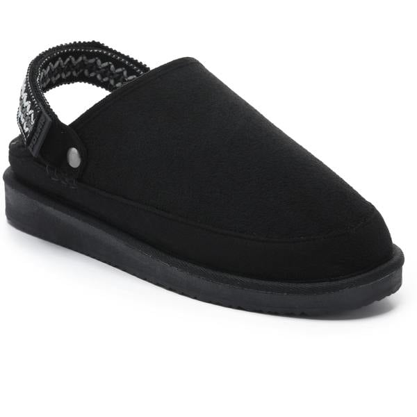 VIVA Polar Womens Suede Comfort Faux Fur Clogs – Slip-On Adjustable Strap