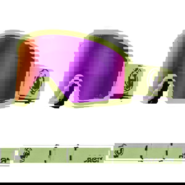 Dragon DX3 PLUS OTG - Matcha with Lumalens Purple Ionized & Lumalens Midnight Lens