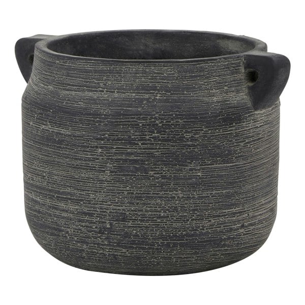 Hill Interiors Amalfi Hydria Pot - Grey