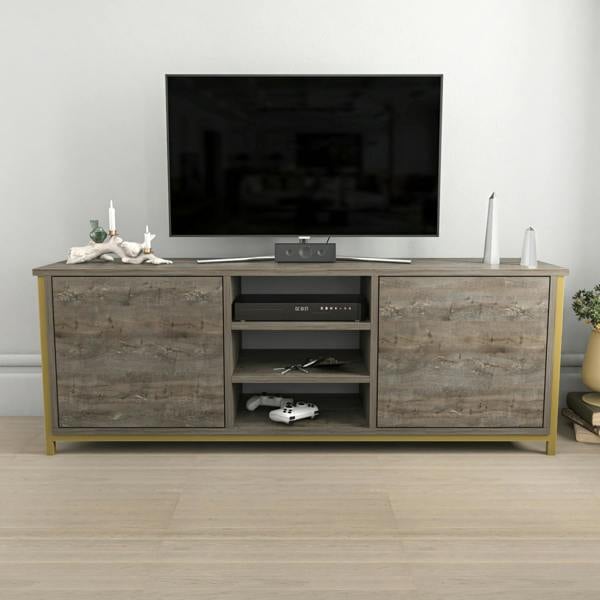 Decorotika Otis Modern Tv Stand TV Cabinet for TV's up to 63"