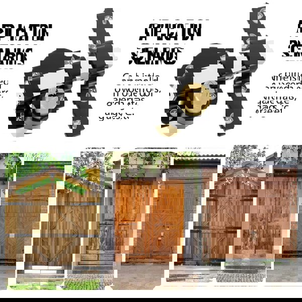 Havendro Security Garden Shed Gate Lock Long Throw Locking Double Locking 50mm & 70mm UK