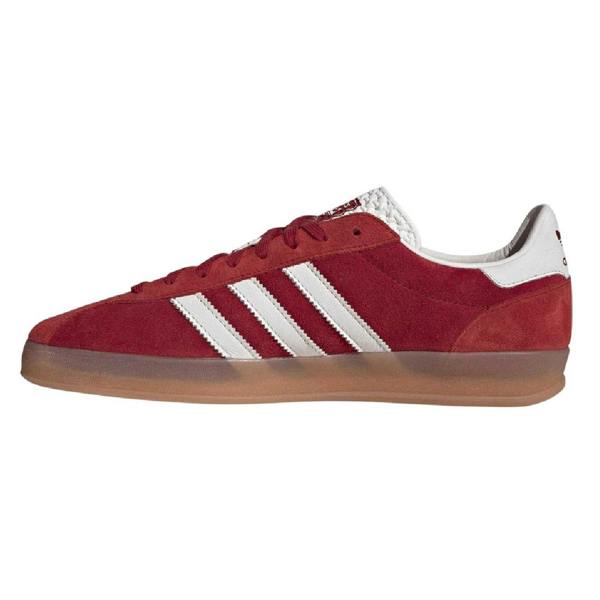Adidas Childrens/Kids Gazelle Heritage Leather Trainers - Team Red - 