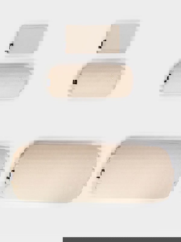 Yoga Studio Organic Meditation Bolster & Eye Pillow Set - Relax