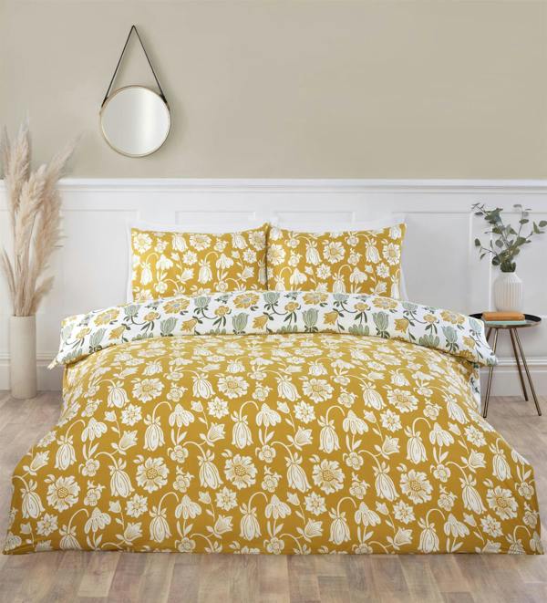 Victorian Bloom Green Duvet Cover Set