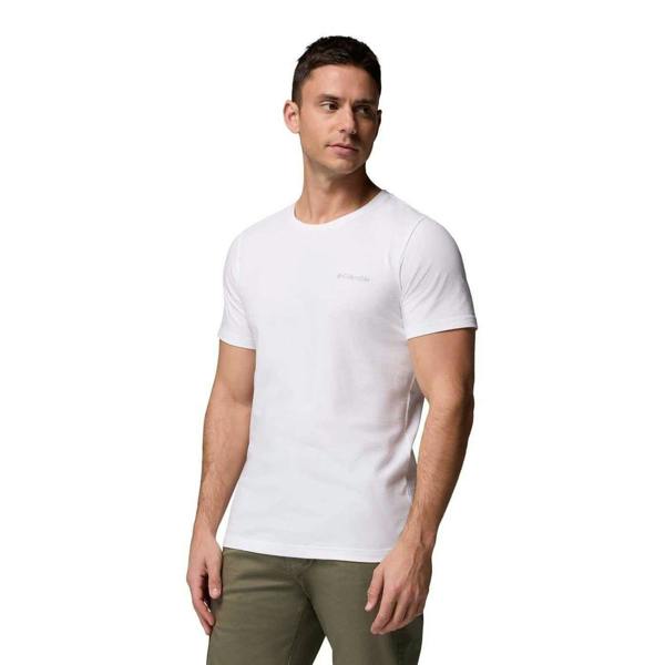 Columbia Mens Rapid Ridge II Organic Cotton T-Shirt - White - 