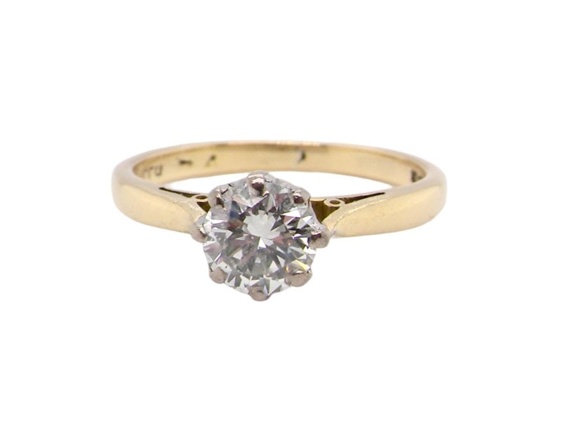 Vintage Tom A classic Solitaire Diamond Ring