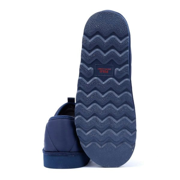 Ralph Lauren - 843955402002 Mens Everett Slipper Navy/Red