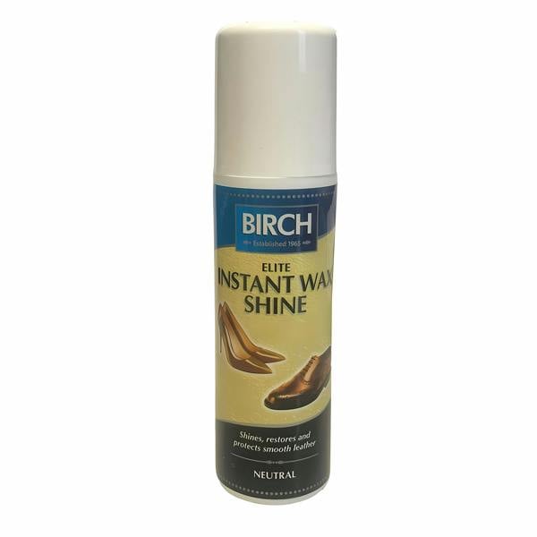 BIRCH Elite Instant Wax Shine - Quick Buff-Free Gloss for Shoes and Boots 75ml