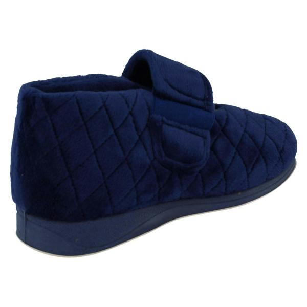Padders Ladies Padders Extra Wide Slipper Tranquil