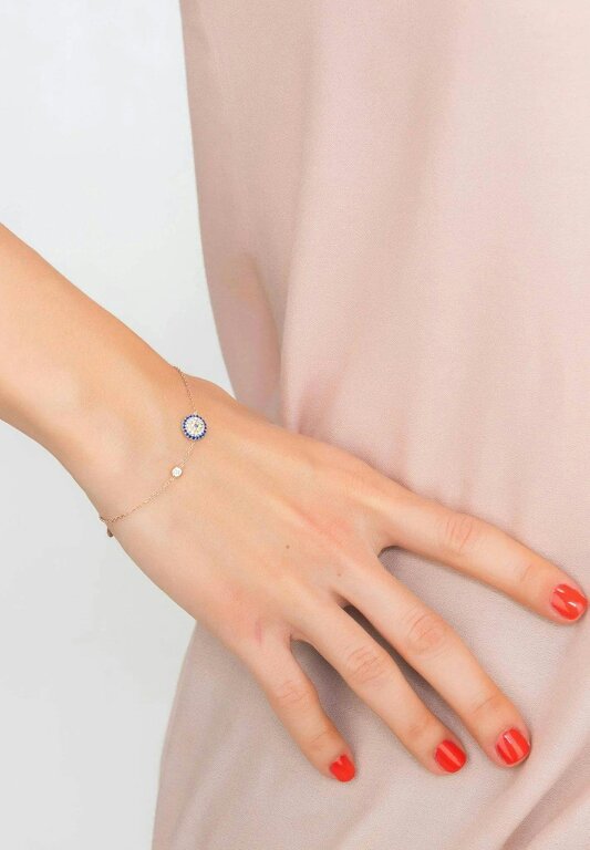 Latelita Evil Eye Bracelet Rosegold