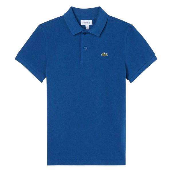 Lacoste Boys Pique Polo Shirt - French Blue - 