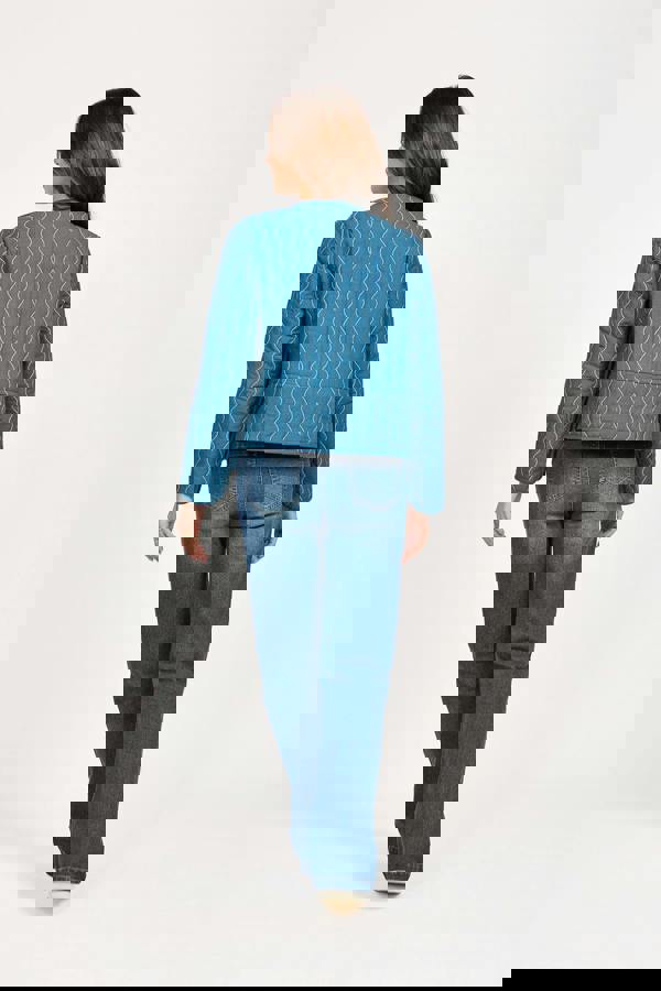 Mudflower Reversible Paisley Quilted Jacket