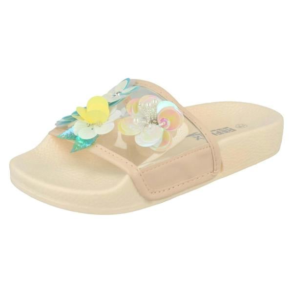 Reflex Girls Reflex Flower Embellishment Sliders