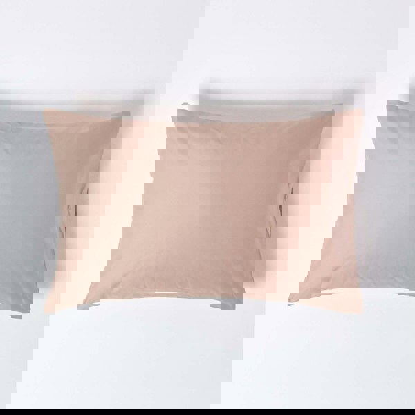 HOMESCAPES Premium 1000 TC Egyptian Cotton Sateen Weave Housewife Pillowcase, Standard Size