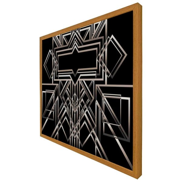 Benjamin Tate Design Geometric art (picture Frame)