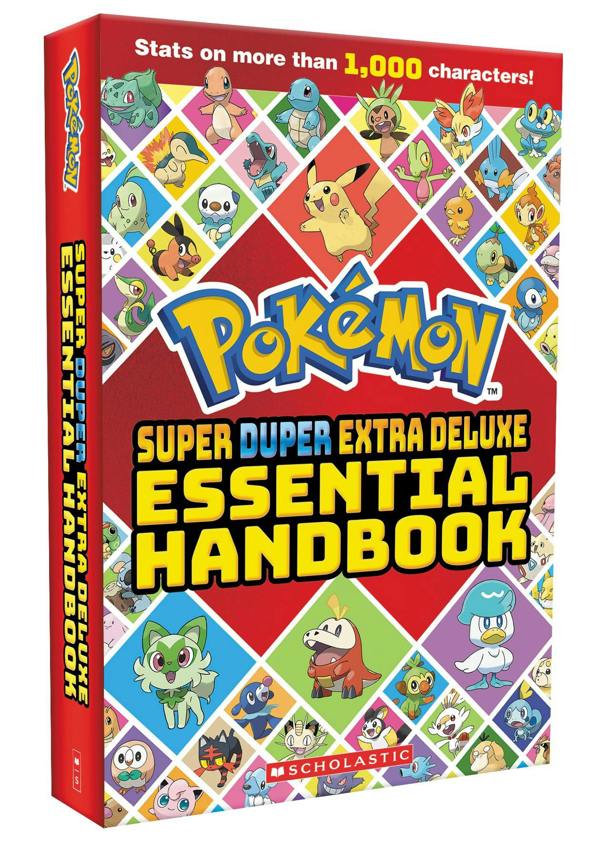 Pokémon Super Duper Extra Deluxe Essential Handbook | Stats & Facts on 1,000+ Pokémon Characters | Ultimate Pokémon Guide Book for Kids