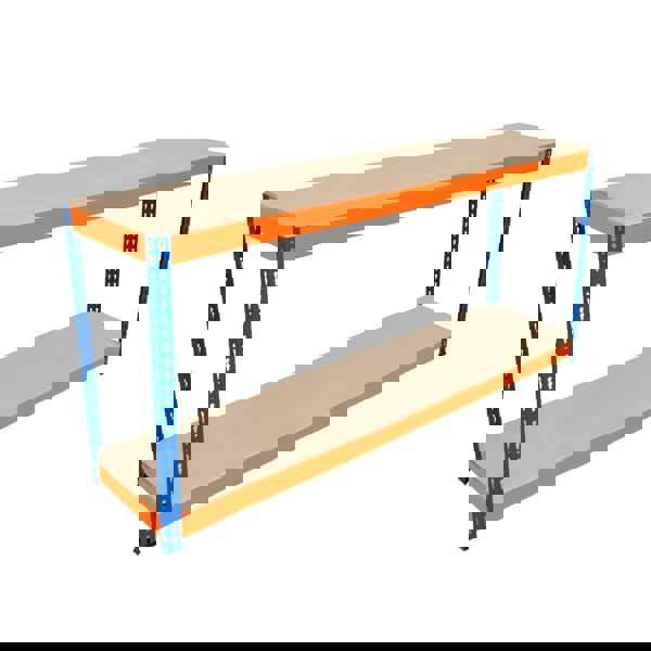 Monster Racking S-Rax 2 Tier Workbench - 180cm x 45cm x 90cm