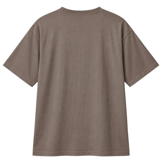 By Lanvin Embroidered Central Logo Brown T-Shirt