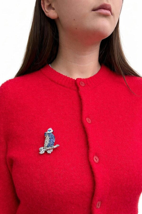 Cachet London Erin Owl Brooch