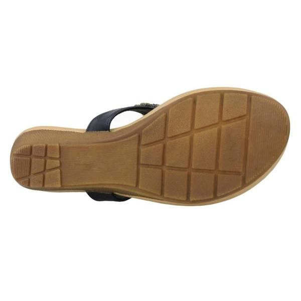 Savannah Ladies Savannah Mid Wedge Toepost Sandals