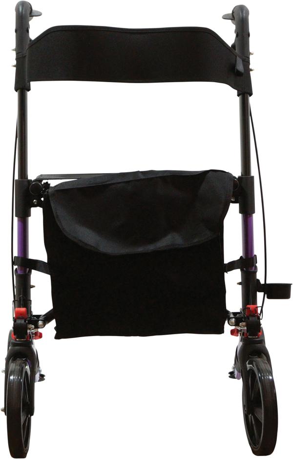 Aidapt Fold Flat Rollator Purple