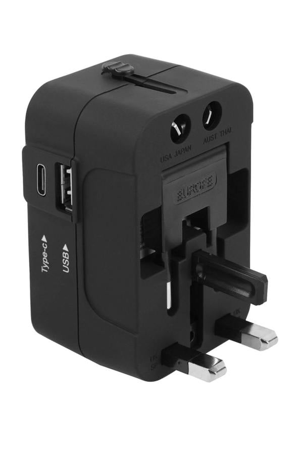 Groundlevel Universal Power Adapter Travel Plug