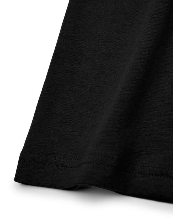 Nirvana Mens Black Classic Logo Short Sleeved T-Shirt