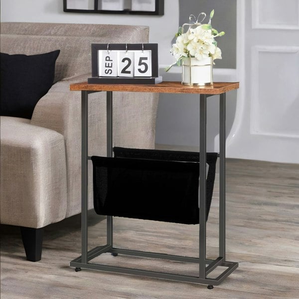 Rafaelo Mobilia Bedside Table with Magazine Holder Sling