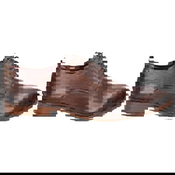Base London Script Washed Mens Shoes - Brown