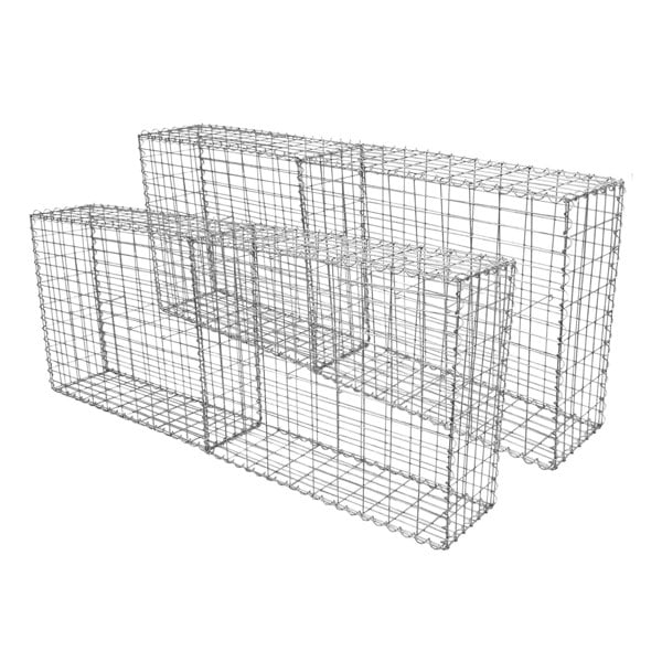 Monstershop Gabion Baskets 100 x 80 x 30cm / 4 Pack