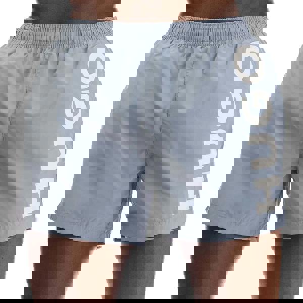 Hugo Mens Abas Logo Swim Shorts - Blue - 