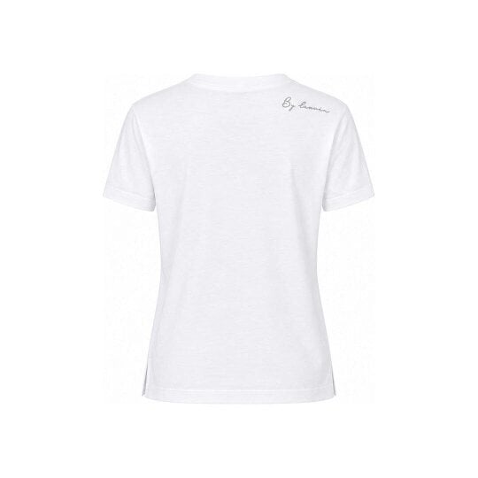 By Lanvin Shoulder Logo White T-Shirt