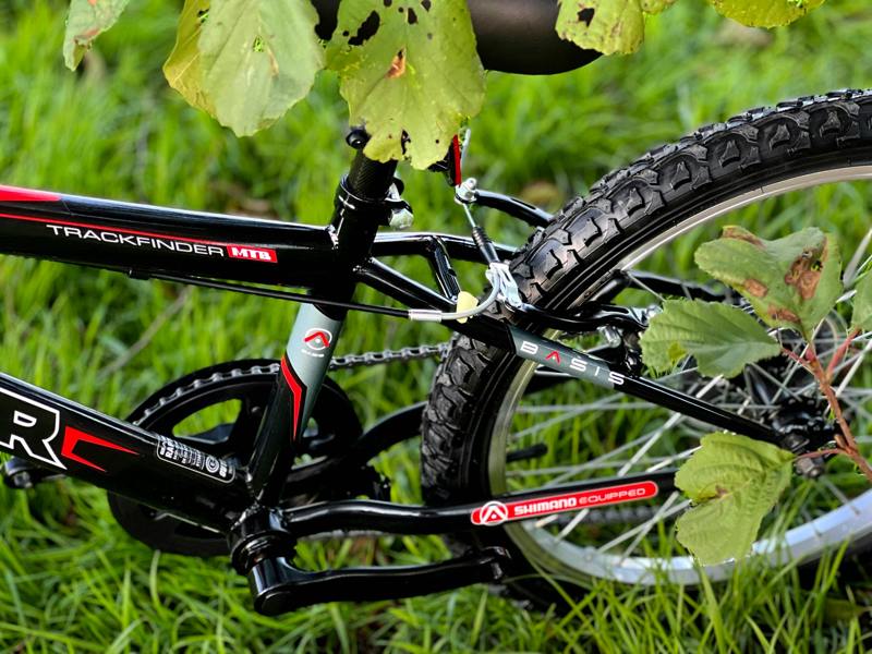 Basis Bikes Basis Raptor Junior Hardtail Mountain Bike, 20" Wheel - Gloss Black/Red