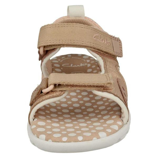 Clarks Childrens Clarks Hook And Loop Sandals Rocco Tide K