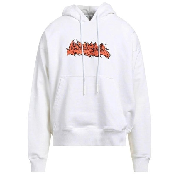 Off-White Graffiti Skate Hoodie - White