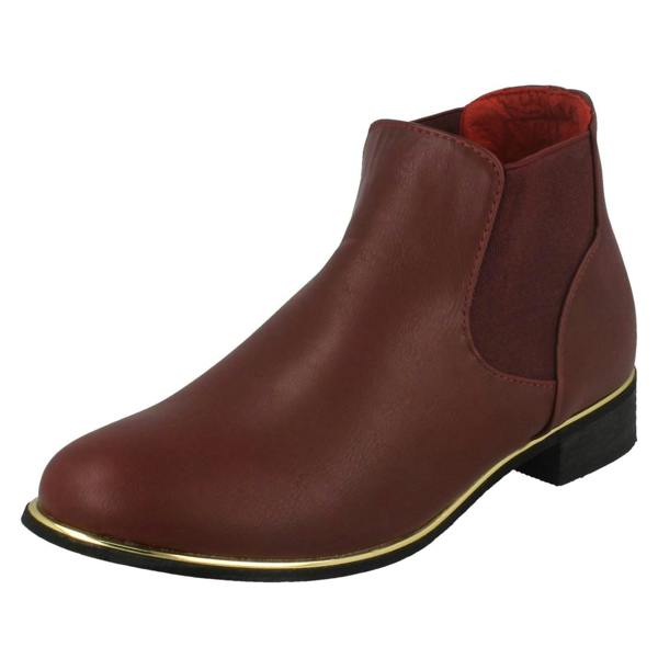 Spot On Girls Spot On Casual Mid Heel Ankle Boots