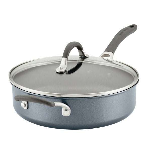 Circulon Extreme Non-Stick Sauté Pan & Lid with Helper Handle - 4.7L
