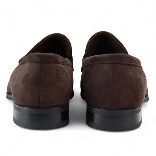 Dolcetto Men's Suede Moccasin Loafers Smart Slip-On Shoes