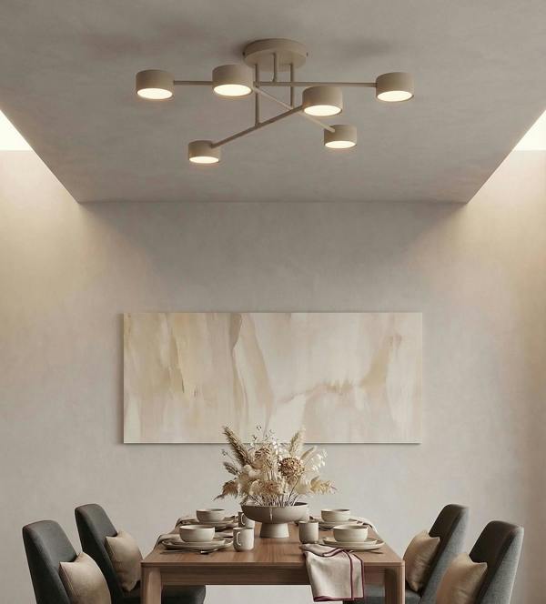 Emibig HALO Ceiling Lamp 6 x GX53 Beige