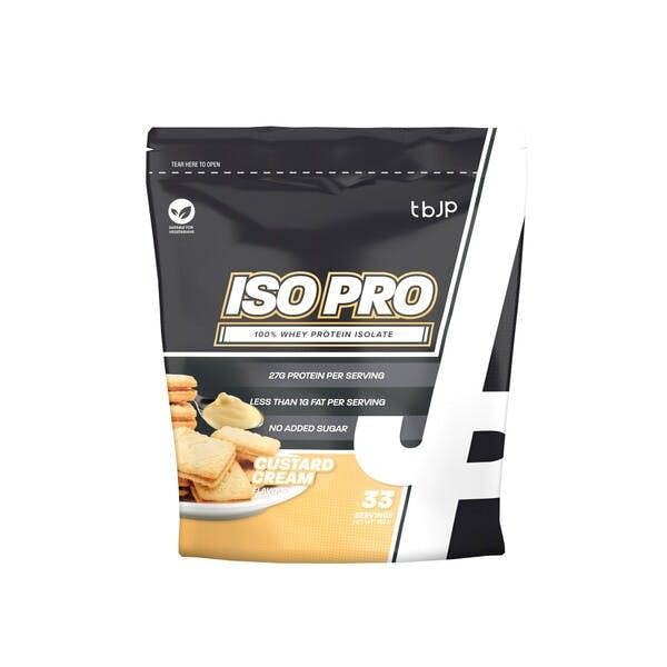 Trained by JP Iso Pro, Custard Cream - 1000g