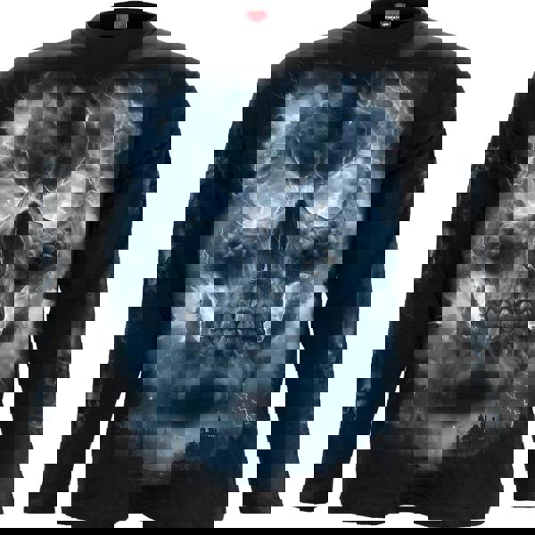 GRAVE SKIES - Longsleeve T-Shirt Black